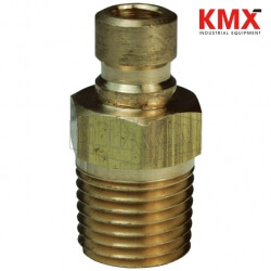 DQC CM-Series Industrial Mold Interchange Plug Male NPTF CM3M4-B