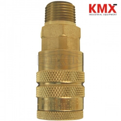 Air Chief Industrial Semi-Automatic Male Threaded Coupler DC21