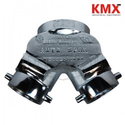 Double Clapper Siamese Connection Back Outlet DCS4025F-C