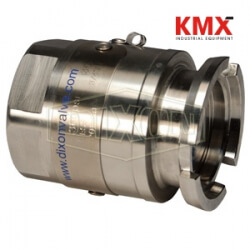 MannTek Dry Disconnect Adapter Tank Unit x Female NPT DDA300SS