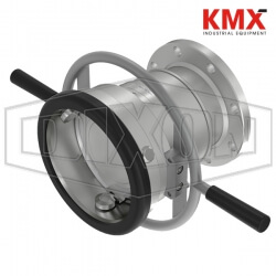 MannTek Dry Disconnect Coupler x 150# ASA Flange DDC600SSFL