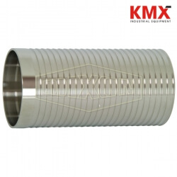 Polished Long Weld Hose Adapter 14WHRL-R100