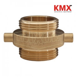 Double Male Pin Lug Brass DMP15F15T