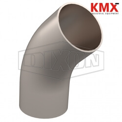 Weld 45° Elbow with Tangents DVF-C075G1T