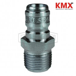 DQC E-Series Straight Through Interchange Male Plug E1M1-S