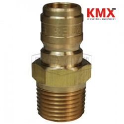 DQC E-Series Straight Through Interchange Male Plug E2M2-B