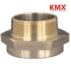 Female to Male Hex Nipple Brass FM1076