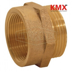 Female to Male Hex Nipple Brass FM15S15T