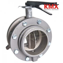 Aluminum Male x Female Swivel Butterfly Valve FMBTFLY50F60F