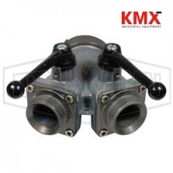 Aluminum 2-Way Ball Valve Female Swivel Inlet FMBV45F25F