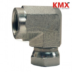 90° Female NPTF x Female NPSM Swivel Nut Elbow 1502-8-8