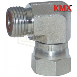 Male x Female Flat Face Swivel Nut 90° Elbow FS6500-10-10
