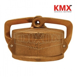 Dixon® Cam & Groove Lockable Dust Cap 150DC-LBR