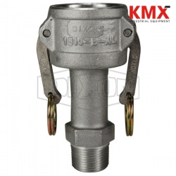 Cam & Groove Reducing Type B Coupler x Male NPT 1510-B-AL