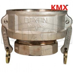 Cam & Groove Reducing Type D Coupler x Female NPT 1510-D-SS
