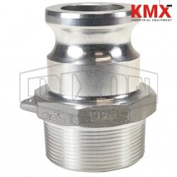 Cam & Groove Reducing Type F Adapter x Male NPT 1520-F-AL