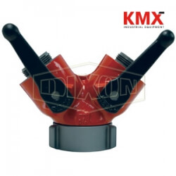 Forestry Grade Aluminum 1/4 Turn Ball Type Wye Valve FWV15S15S