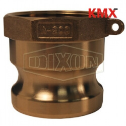 Global Cam & Groove Type A Adapter x Female NPT G100-A-BR