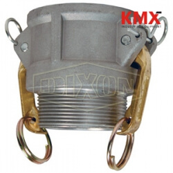 Global Cam & Groove Type B Coupler x Male NPT G200-B-AL