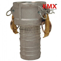 Global Cam & Groove Type C Coupler x Hose Shank G200-C-AL