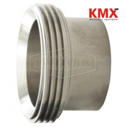 Long Threaded Bevel Seat Weld Ferrule 15A-G250