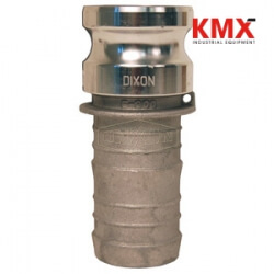 Global Cam & Groove Type E Adapter x Hose Shank G200-E-AL