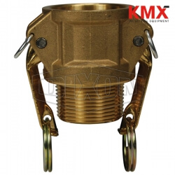 Global Cam & Groove Type B Coupler x Male NPT G250-B-BR