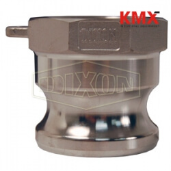 Global Cam & Groove Type A Adapter x Female NPT G50-A-SS