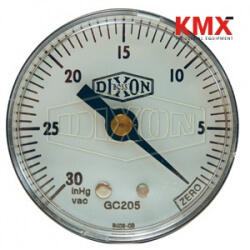 Vacuum Gauge Center Back Mount GC205
