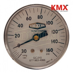 Compound Gauge Center Back Mount GC210