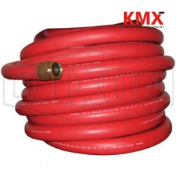 Non-collapsible Fire and Utility Hose 15B15-50RBF