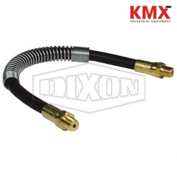 Grease Whip Hose Assembly with Strain Relief Spring GWH1800S