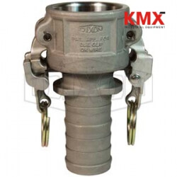 EZ Boss-Lock™ Cam & Groove Hastelloy® Type C Coupler x Hose Shank HAC100EZ