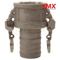 Cam & Groove Hastelloy® Type C Coupler x Hose Shank HAC300EZ