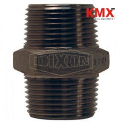 Straight Hex Nipple HN100SS