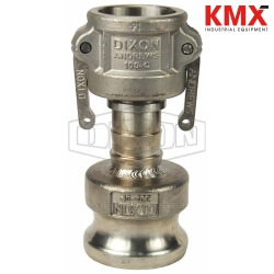 Dixon® Cam & Groove Jump Size Coupler x Adapter (Type DA) 1015-DA-SS