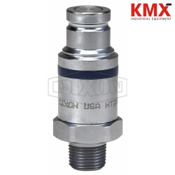 DQC HT-Series Flushface Male Threaded Plug HT3M3