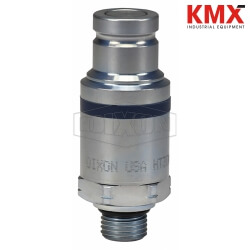 DQC HT-Series Flushface Male Threaded Plug HT3OM3