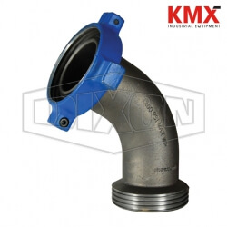 One-Piece Female x Male Hammer Union 60° Elbow Adapter HUMF20640060