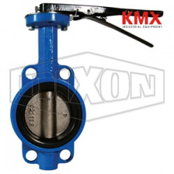Wafer Style 150lb. Butterfly Valve with Iron Disc IBFVW400E