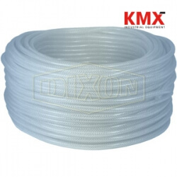 Imported Clear PVC Braided Tubing IBR0446