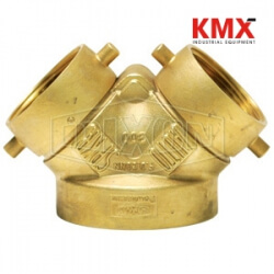 Single Clapper Siamese Connection Back Outlet ISCS4025F