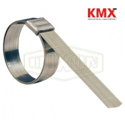 Dixon® Roll-Over Type Smooth ID Band Clamp JS210