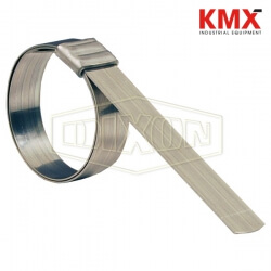 Dixon® Roll-Over Type Smooth ID Band Clamp JS213