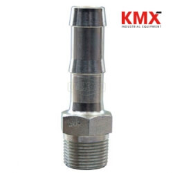 King Steel Hex Nipple for 2 Clamps KHN462