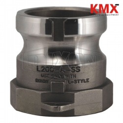 Vent-Lock™ Safety Cam & Groove Type A Adapter L150-A-SS