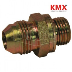 Male 37° Flare x Male Metric Parallel Thread M7400-4-10