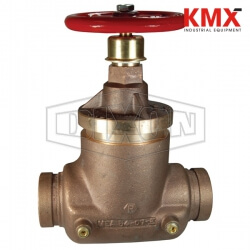 Factory Set Pressure Reducing Brass Globe Valve Grooved x Grooved NAPRVGT250-55