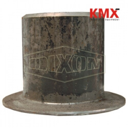 King Turned Back Weld-To-Metal Hose Nipple NW15