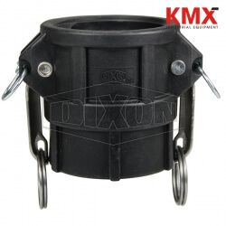 Polypropylene Cam & Groove Type D Coupler x Female NPT PPD200